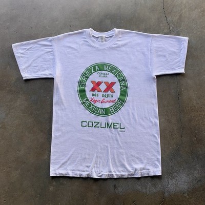 Vintage Dos Equis Shirt 90s Single Stitch Cozumel L