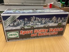 HESS Sport Utility Vehicle and Motorcycles NIB with Original Packing 2004