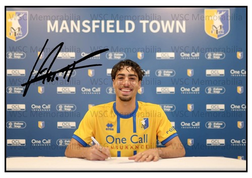 12192. George Abbott Signed Pictures (A4 Prints) Mansfield Wycombe Notts Spurs