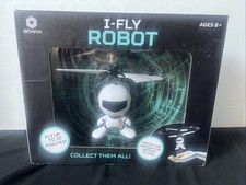 BRAHA i-Fly Robot Flying Helicopter White/Black New