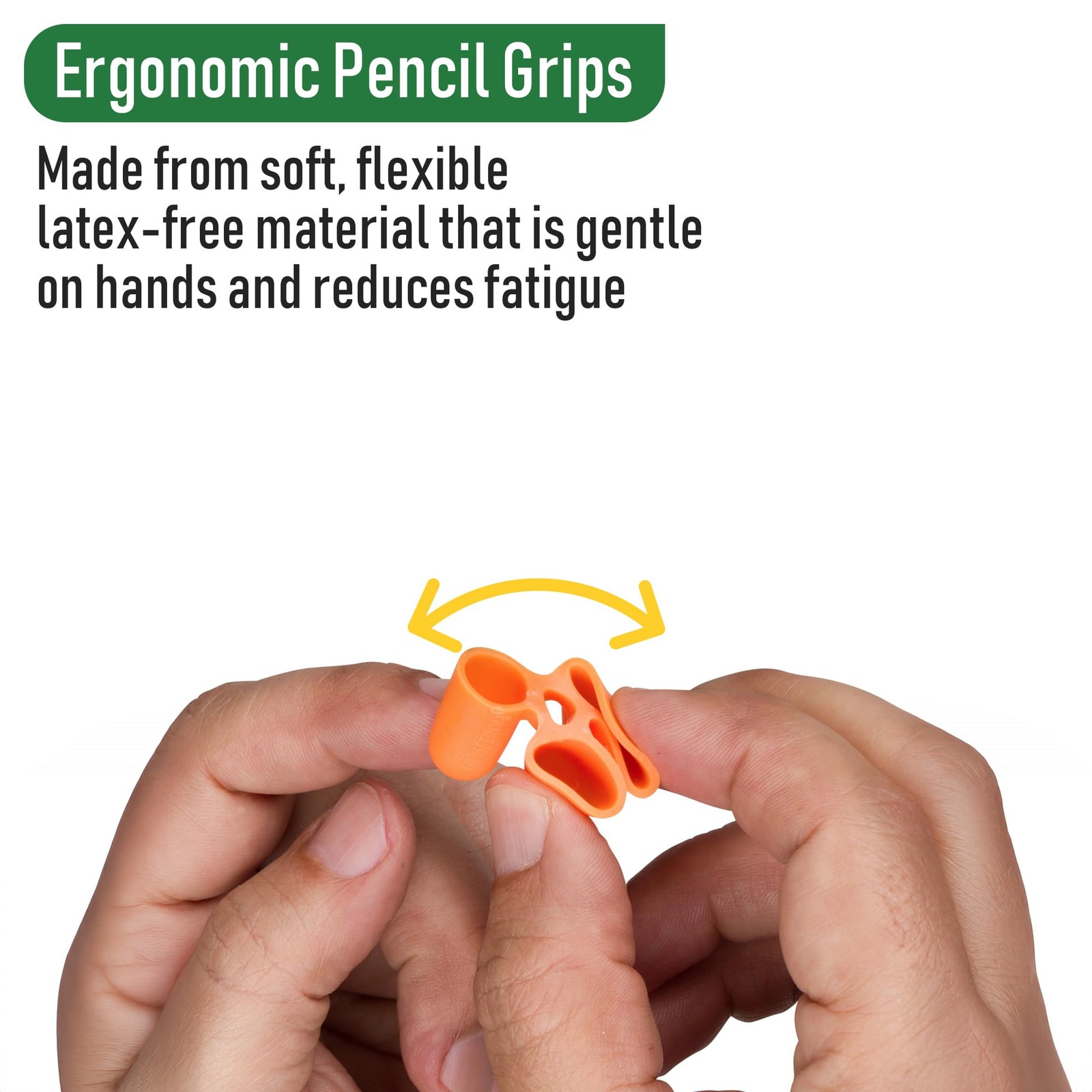 The Pencil Grip Writing CLAW, Large Size Grips, Blue And Red Grips, Set of 6 - T