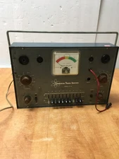 Vintage Commercial Trades Institute TC-18  Vacuum Tube Tester  READ
