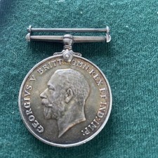 WW1 Silver War Medal- BOWRING- ROYAL INNISKILLING FUSILERS RARE REGIMENT