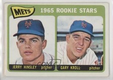 1965 Topps 1965 Rookie Stars Jerry Hinsley Gary Kroll #449 0d12