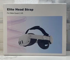 Elite Head Strap in White FOR Meta Quest 3 VR