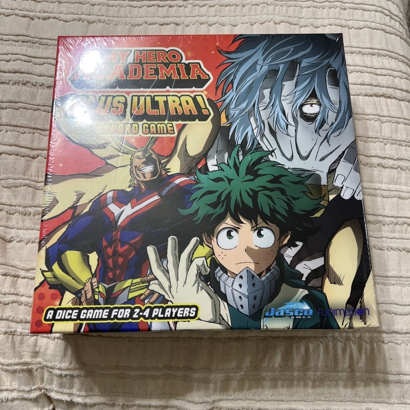 My Hero Academia Plus Ultra! Board Game Sealed Unopened With Exclusive Card