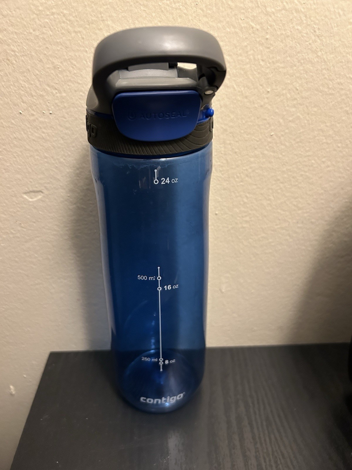 Contigo Autoseal Cortland Water Bottle, 24 Oz Monaco Blue