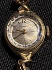 Cute Vintage Timex Ladies Mechanical Wind Up Watch Gold Tone Runs well