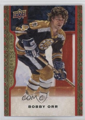 2014-15 Upper Deck Masterpieces Red Framed 17/100 Bobby Orr #104 HOF 4xt