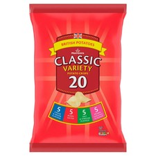 Morrisons Variety Mix Crisps 20's x 25g