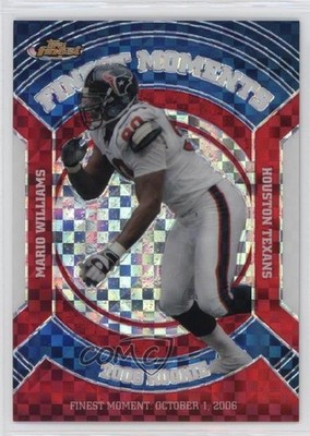 2007 Topps Finest Rookie Moments X-Fractor 13/25 Mario Williams #RFM-MW 4f5