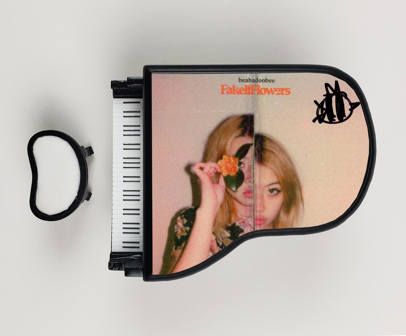 Beabadoobee Autographed Signed Custom Toy Mini Piano FakeItFlowers ACOA
