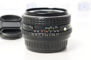Pentax 50mm f/1.7 SMC-M Lens - Pentax K Mount