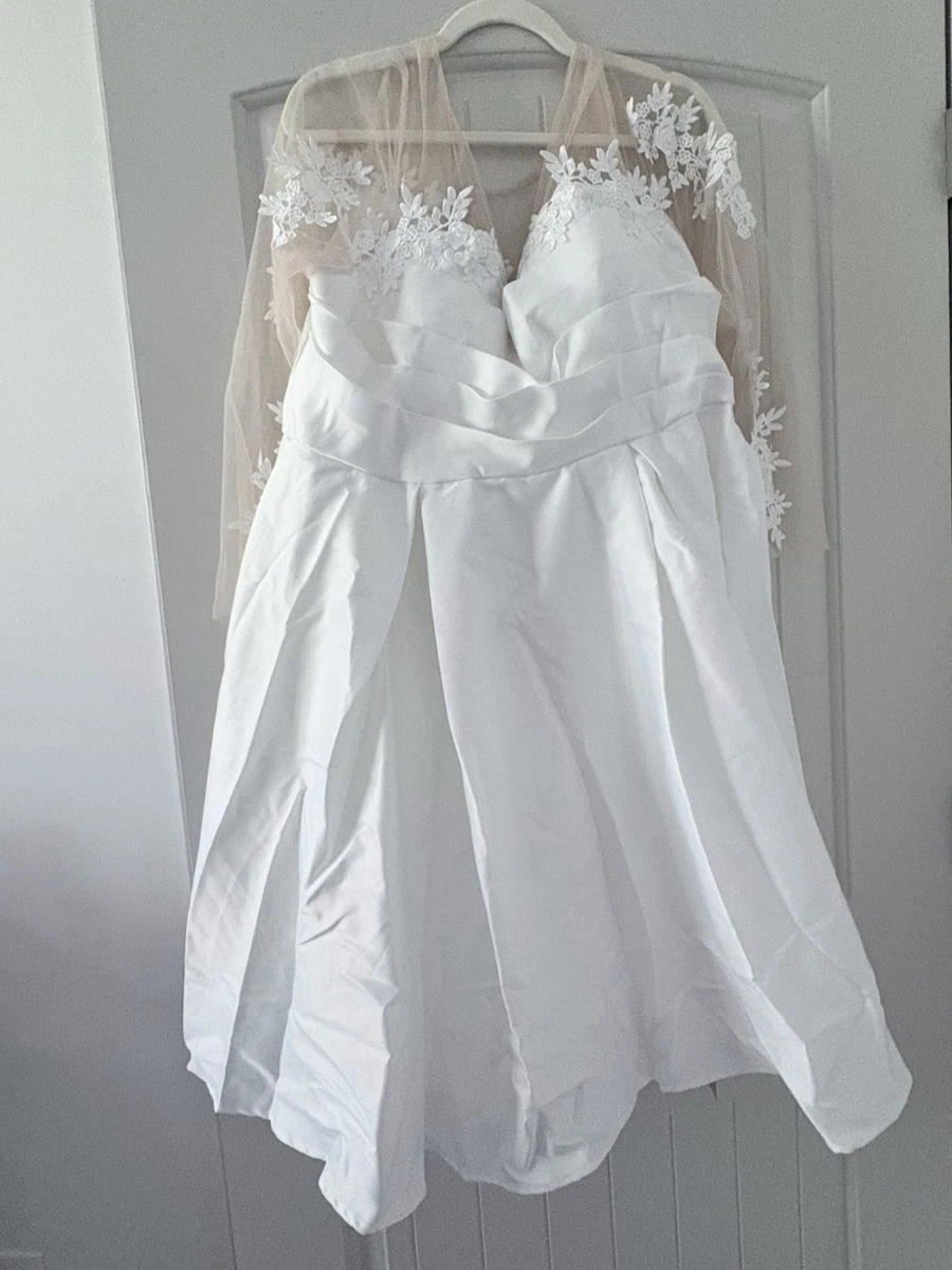 Lace Knee-Length Wedding Dresses for sale