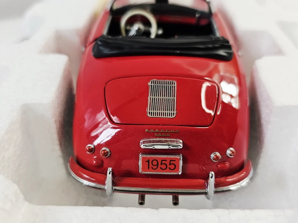 Coche diecast Franklin Mint 1955 Porsche 356 Speedster convertible descapotable 1/24 Foto 4 de 4