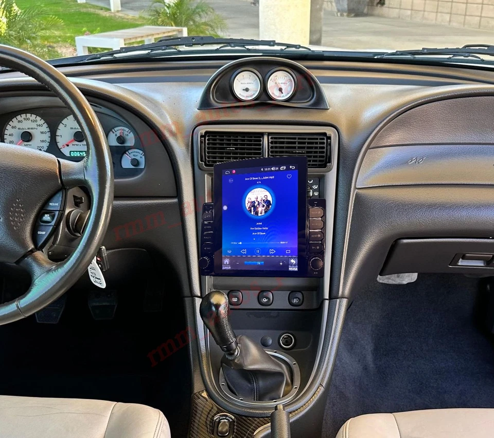 For Ford Mustang 1994-2004 Android 15 Car Stereo Radio Carplay GPS Navi - Image 3 of 4