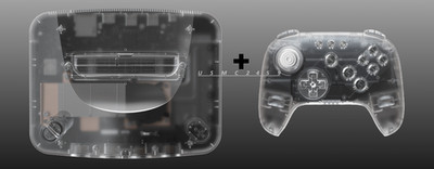 Analogue 3D FUNTASTIC   CLEAR  LIMITED EDITION Console -W/ MATCHING CONTROLLER