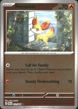 Fennekin CRI Sv: Chaos Rising #11/86 Common Reverse Holo NM