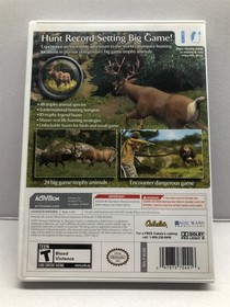 Cabela's Big Game Hunter (Nintendo Wii) Complete w/ Manual - Tested Working