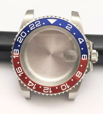 #ad 40mm Diver Watch Case Pepsi Bezel Fits NH34 NH35 NH36 Mod 20ATM Retro Blue Parts $47.00