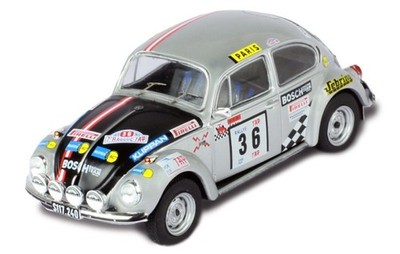 1:43 VOLKSWAGEN KÄFER 1302 S Grünsteidl RALLY PORTUGAL 1973 IXO RAC360C