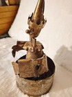 Rare Vintage "Sankyo" Metal Musical Clown Sculpture. Plays “Send In The Clowns.” — photo 2