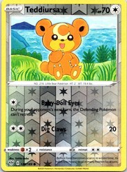 Teddiursa 138/189 Darkness Ablaze Reverse Holo