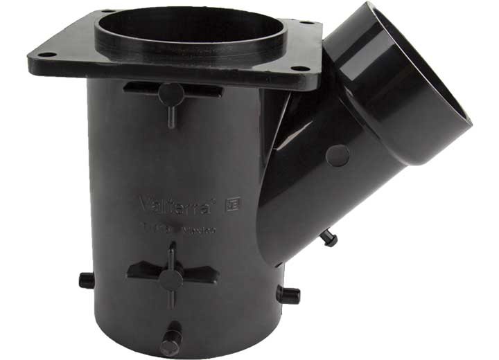 Valterra T1015 3" Wye RV Sewer Waste Fitting 3" Bayonet x 3" x 2" Hub
