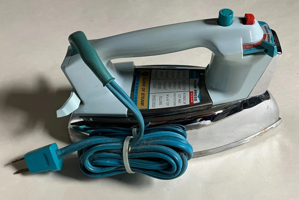 General Electric Steam Iron In Collectible Irons for sale | eBay