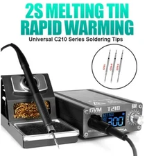 GVM T210 Digital Display Adjustable Temperature 75W SMD BGA Soldering Station
