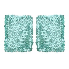 Womens Oversleeve Sparkle Cuffs Ladies Costume 1 Pair Cosplay Festival Sequins