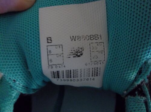 New Balance™ 850 v1 Running Training Shoes Navy Blue/Teal ~ W850BB1 ~ Women Sz 8 - Picture 3 of 5
