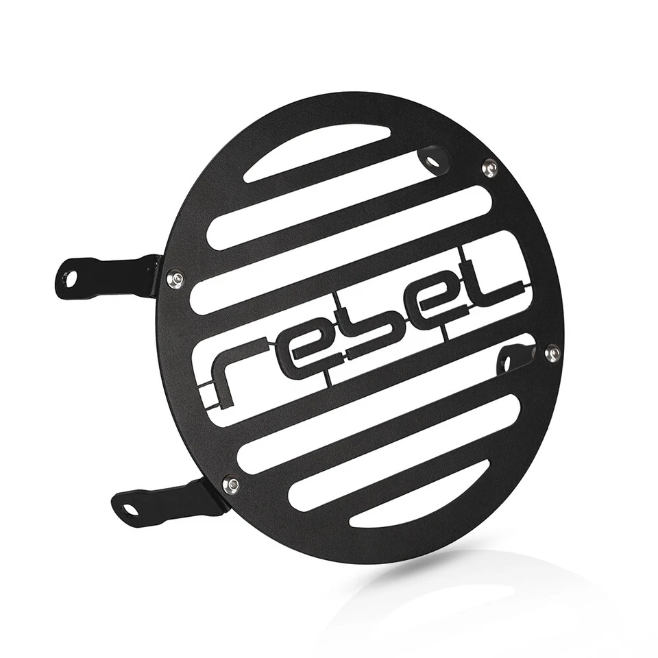 Head Light Protector Guard FOR HONDA REBEL500 REBEL300 CM500 CM300 CMX500 CMX300 Foto 3 de 4