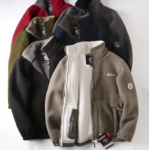 Geographical Norway Jacke Fleece Herren/Fleecejacke Übergangsjacke Winter OM NEU - Bild 2 von 27