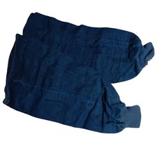 Vintage Indigo Redline De-Tasseling Denim Sleeves Vtg 70s Corn Farm Cuffs