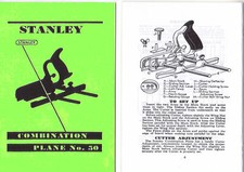 Stanley 50 Combination Plane Manual