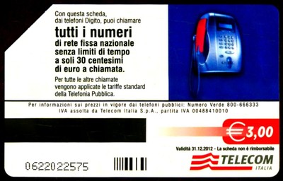 G 2611 1113 C&C 4709 SCHEDA TELEFONICA USATA XXL LONG