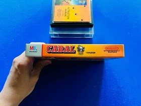 Cabal CIRCLE SEAL 1ST PRINT NES Nintendo 100% CIB Complete Box Manual MINT