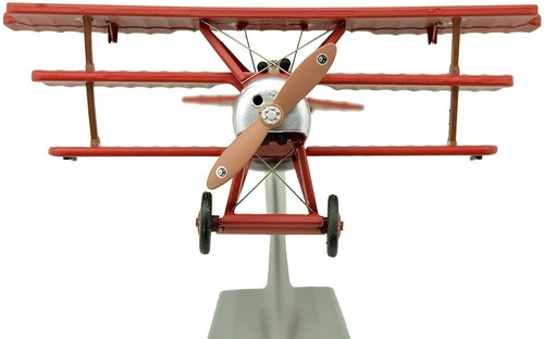 1:72 Fokker Dr.I Triplane Fighter Metal Airplane modello, forze aeree prima guerra mondiale - Foto 6 di 12