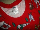$52 Hanna Andersson Star Wars Holiday Red Pajama Top Women L organic — photo 5