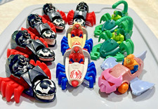 VTG McDonald's Happy Meal Toys 1995 Spiderman, Venom Figures Vehicles Lot/10