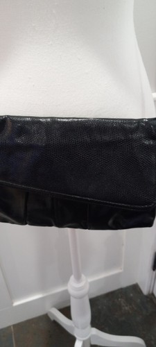 Vintage Pacific Connections Women Black Shoulder Cross Body Bag Purse - Picture 14 of 20