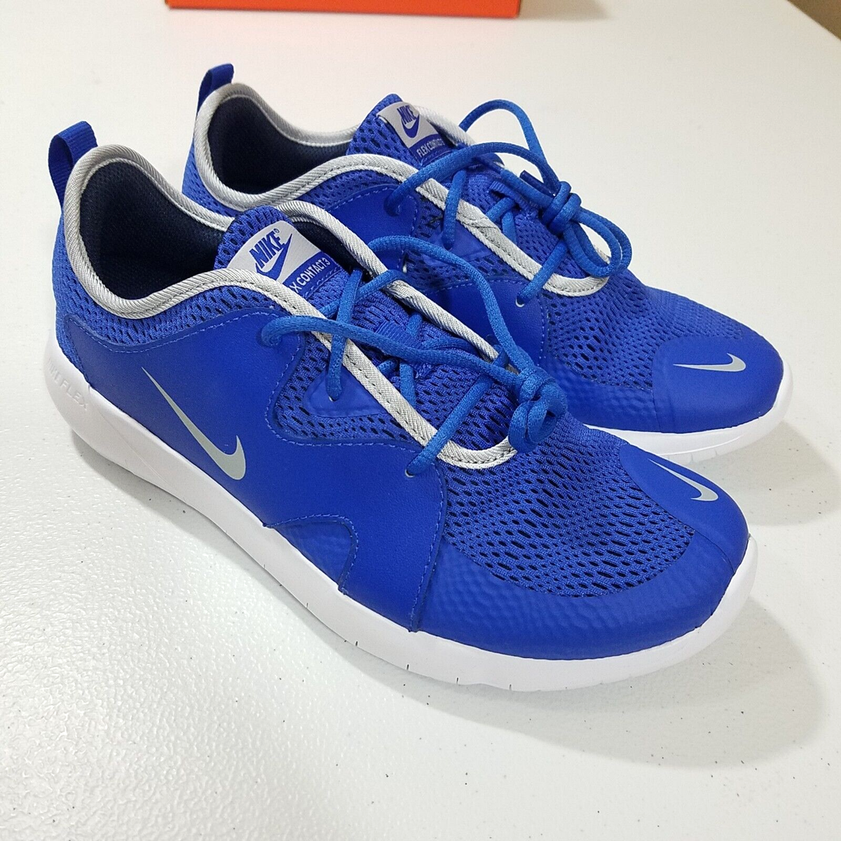 nike flex contact 3 blue