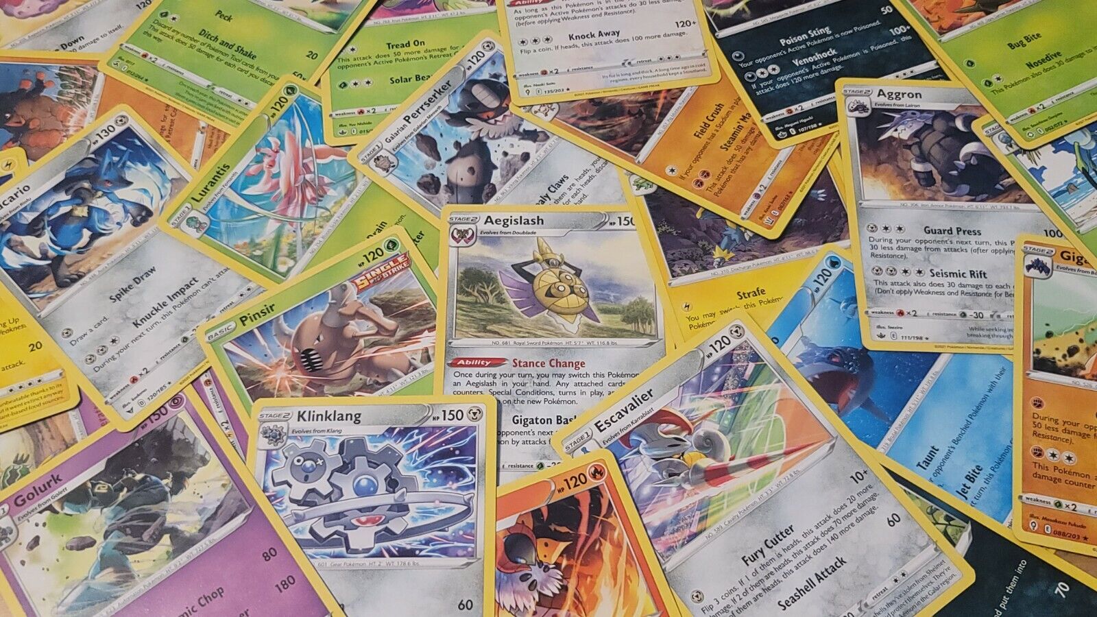 Pokemon Cards 50 Card Assorted Lot with Guaranteed V Pokemon