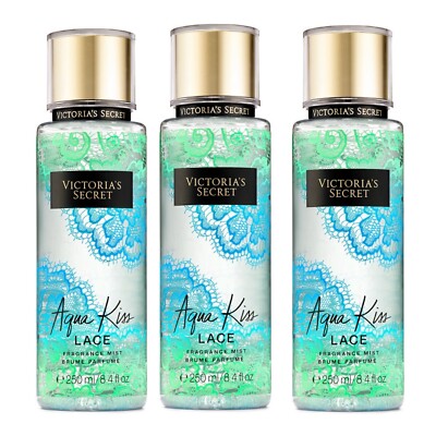 Victoria's Secret AQUA KISS LACE Fragrance Mist ~ 8.4 fl.oz. ( Lot