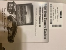RVS Rear view Camera System - One camera set up w/ quick connect/disconnect