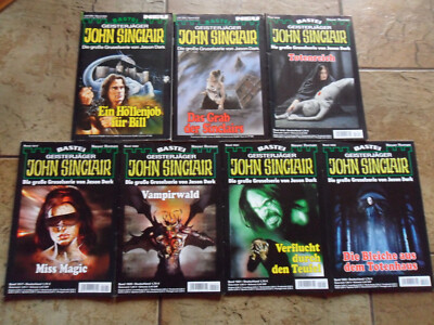 7 x John Sinclair Romane