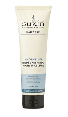 Sukin Hydrating Replenishing Hair Masque (Sealed) ForDry Hair Types - 200ml