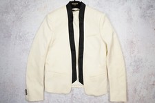 Balmain x H M Men  s Smoking Blazer Jacket White Size 34R EUR 44