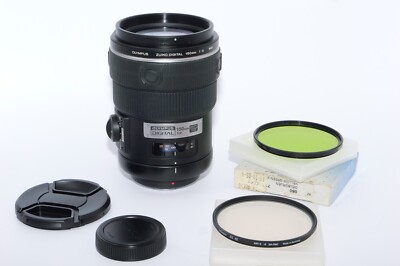 Olympus Zuiko Digital 150mm f2 ED FAST Telephoto Lens. Great BOKEH. Filter. Caps